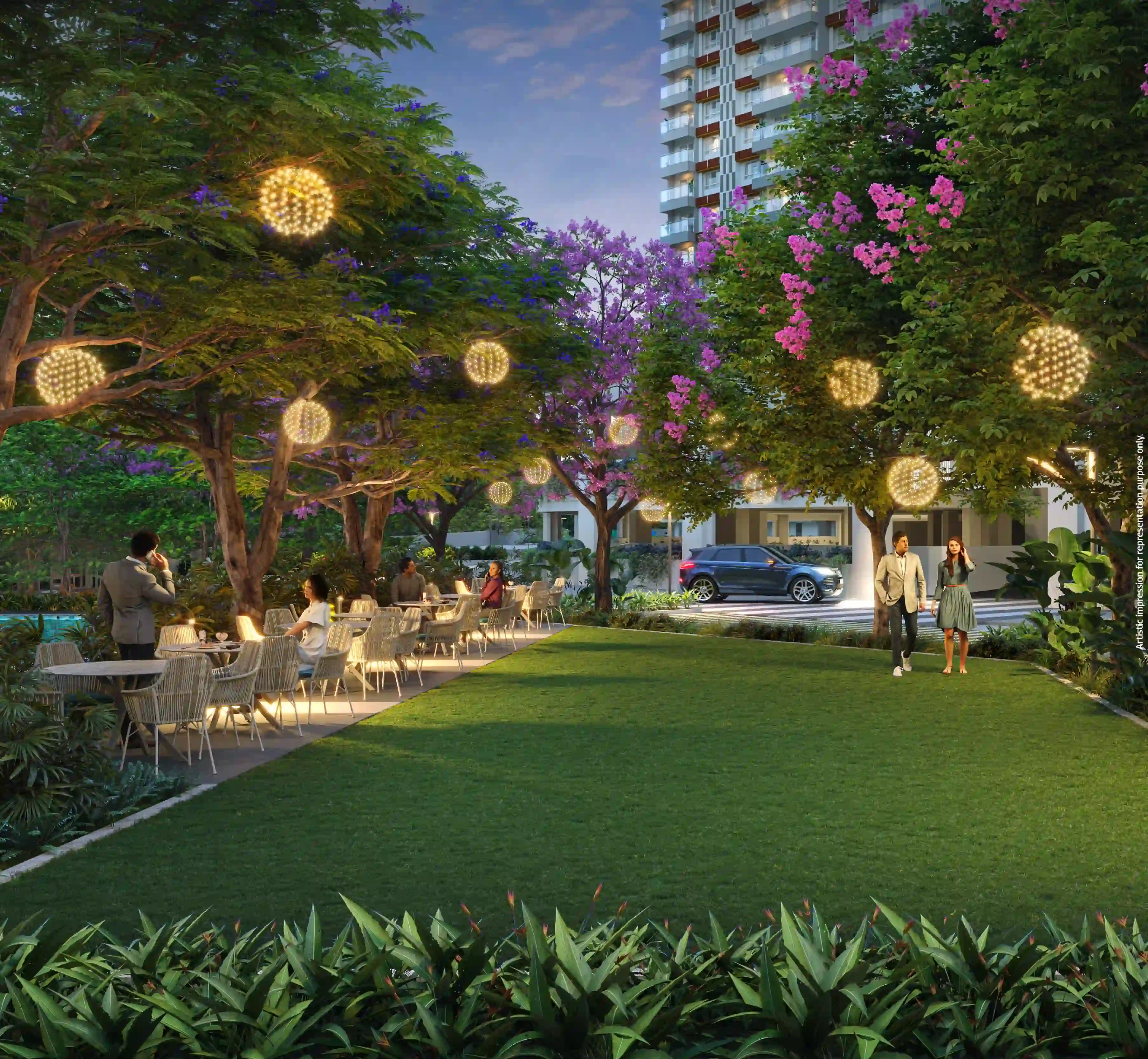 Mahindra Blossom Exterior Elevation Render
